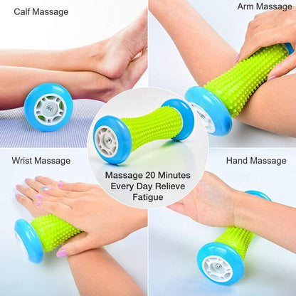 Deep Tissue Foot Massage Roller for Plantar Fasciitis &amp; Pain Relief | رولر تدليك القدم للأنسجة العميقة وتخفيف آلام القدم